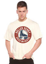 Roller Derby Spun Bamboo® Men's Bamboo Viscose/Organic Cotton Short Sleeve Graphic T-Shirt