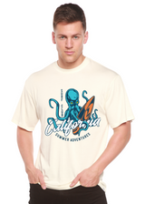 California Summer Adventures Men's Bamboo Viscose/Organic Cotton Short Sleeve Graphic T-Shirt