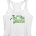 Ladies' Sheer Cropped Racer Tank