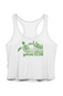 Ladies' Sheer Cropped Racer Tank