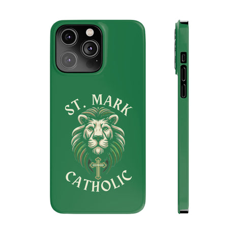 St. Mark Catholic Slim iPhone Case