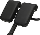 Roman Chair, Hyperextension Bench Roman Chair Adjustable Back Extension Machine Lower Back Exercise Equipment Multi-Functional Workout Bench for Home Gym Full Body Abs Glutes Core Muscles