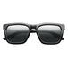 Gravitas:  Polished Black - Brushed Aluminum / Grey AR Lens