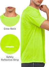NORTHYARD Men's Athletic Running T-Shirts Quick Dry Workout Shirts Short-Sleeve Sports Gym Tee Tops Performance Activewear