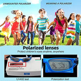 DYLB 3 Pack Flexible Kids Polarized Sunglasses For Boys Girls With Strap, Sport Sunglasses for Children Age 3-10.