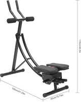 Heavy-Duty Adjustable Roman Chair, 330lbs Weight Capacity Hyperextension Bench with 5 Angles & 8 Positions, Foldable Core Workout Equipment for Abs, Glutes, Back, Home Gym Equipment