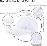 VOBOOM Breathable Full Mesh Baseball Cap for Men, Women, Lightweight Trucker Hats Outdoor Sports Wear