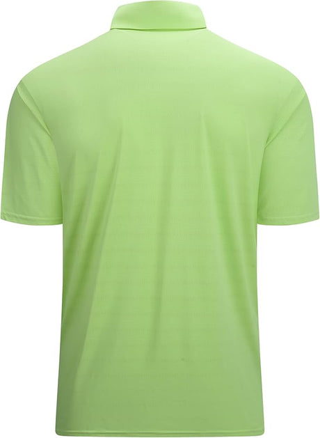 Esabel.C Jacquard Golf Shirts for Men Moisture Wicking Short Sleeve Performance Dry Fit Active Mens Polo Shirts