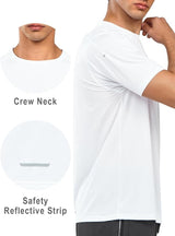NORTHYARD Men's Athletic Running T-Shirts Quick Dry Workout Shirts Short-Sleeve Sports Gym Tee Tops Performance Activewear