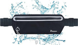Slim Running Belt Fanny Pack Women Men,Runners Phone Holder Waist Bag,Run Pouch Waist Belt for Workout Jogging,Travel Money Belt Running Gear Accessories.