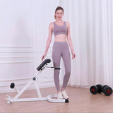 Roman Chair,Back Extension Bench,Multi Functional Ab Bench, Hyperextension Bench Abdominal Exercise, Leg Strength Trainer Home Men Women Full Body