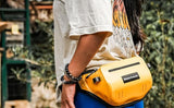 Waterproof Fanny Pack Snorkeling Bag Waist Bag For Canoe Kayaking Rafting Surfing Swimming Boating Storage Pack Paddle Board (Yellow)