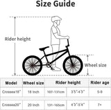 Freestyle BMX Bike, 18 20 Inch Kids Bicycle for 5-13 Years Old Kids and Beginner Level Rider, Multiple Colors
