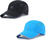 Running Hat Mesh Sports Cap Lightweight Quick Drying Runner Cap for Men Women
