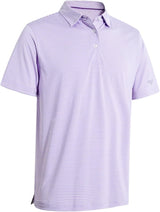 Men's Golf Polo Shirts Short Sleeve Striped Performance Moisture Wicking Dry Fit Golf Shirts for Men