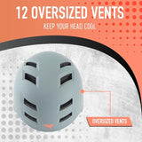 Flybar Bike Helmet- Multi Sport Dual Certified Adjustable Dial, Lightweight Skateboard Helmet, Roller Skating, Pogo, Electric Scooter, Snowboard, Boys and Girls Kids- Adults Helmets