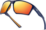 KastKing Osage Polarized Sport Sunglasses for Men and Women, Ideal for Driving Fishing Cycling Running, UV Protection
