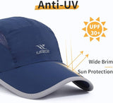 Running Hat Mesh Sports Cap Lightweight Quick Drying Runner Cap for Men Women