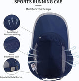 Running Hat Mesh Sports Cap Lightweight Quick Drying Runner Cap for Men Women