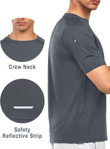 NORTHYARD Men's Athletic Running T-Shirts Quick Dry Workout Shirts Short-Sleeve Sports Gym Tee Tops Performance Activewear