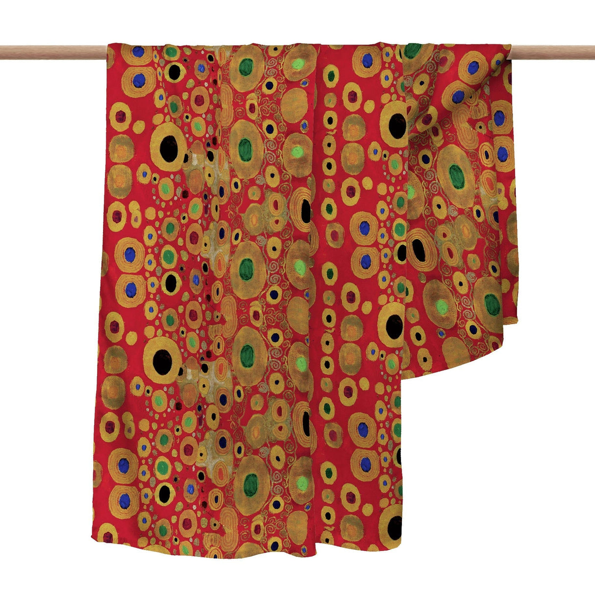 Klimt Hope II   Silk Blend Shawl – Lightweight Dressy Wrap for Women