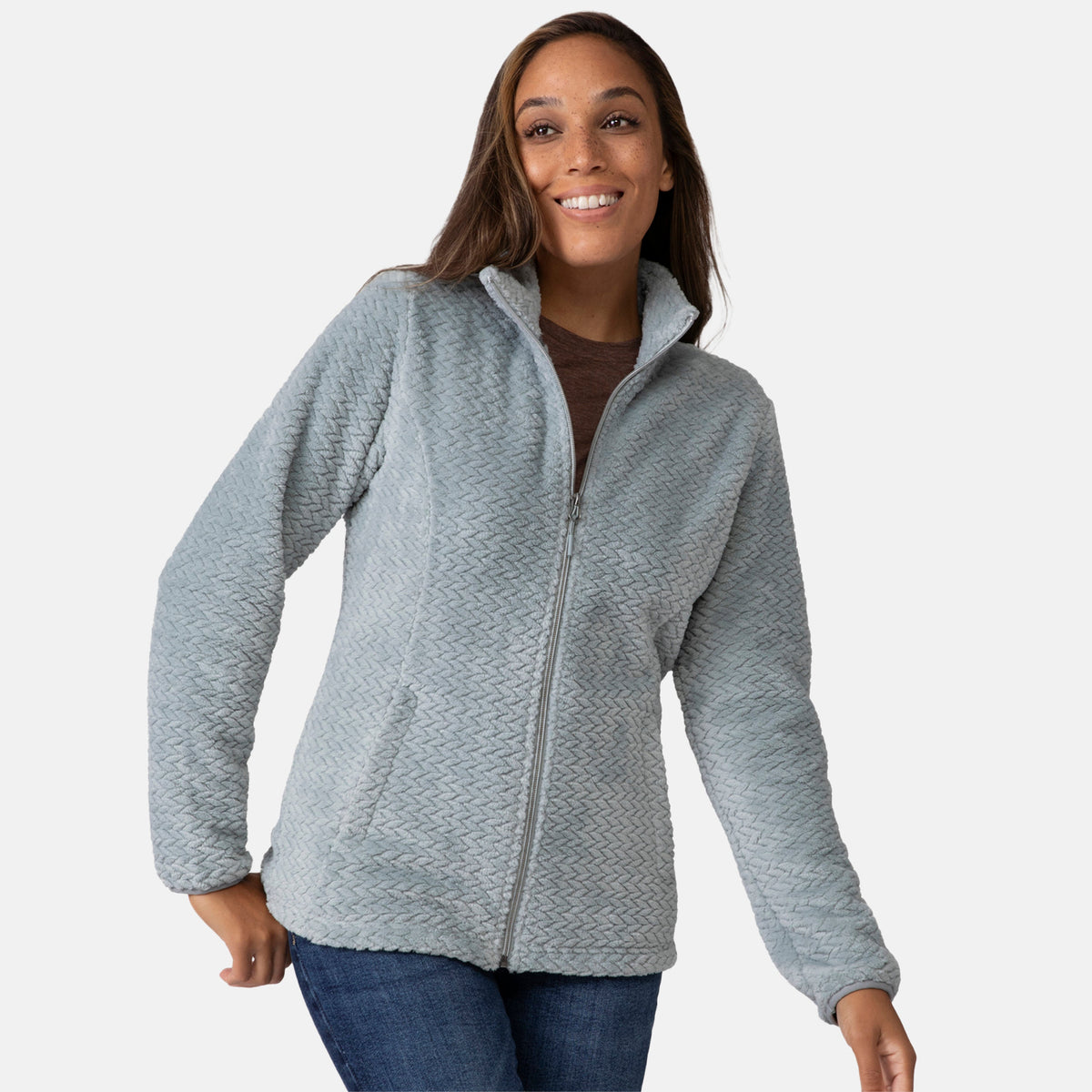 Women's Cable Braided Butter Pile® Jacket