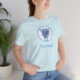 Hoggard Vikings Football Unisex Heathered Tee