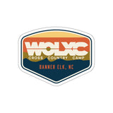 WOLXC Cross Country Camp Vinyl Decal