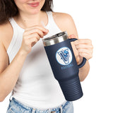 Hoggard Vikings Football 40oz Insulated Stainless Steel Tumbler