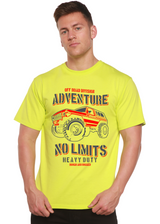 No Limits Spun Bamboo® Men's Bamboo Viscose/Organic Cotton Short Sleeve Graphic T-Shirt