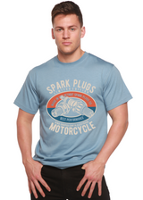 Spark Plugs Spun Bamboo® Men's Bamboo Viscose/Organic Cotton Short Sleeve Graphic T-Shirt