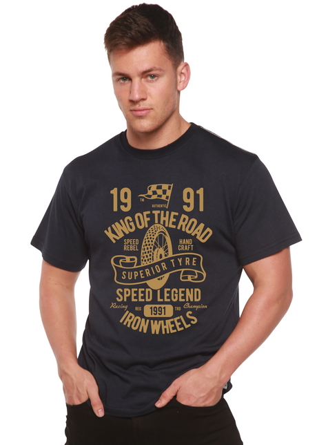 Superior Type Spun Bamboo® Men's Bamboo Viscose/Organic Cotton Short Sleeve Graphic T-Shirt