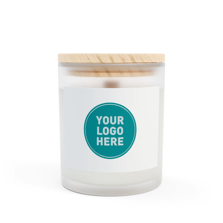 Frosted Glass Candle, 11 oz