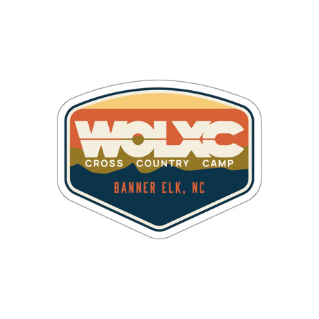 WOLXC Cross Country Camp Vinyl Decal