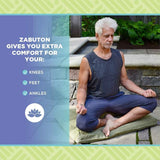 Bean Products Meditation Cushion - Zabuton Meditation Pillows for Sitting on Floor, Yoga Cushion, Cotton Yoga Pillow, Zen Kneeling Prayer Pad- Made in USA - Standard 24x24x2, Earth