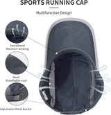 Running Hat Mesh Sports Cap Lightweight Quick Drying Runner Cap for Men Women