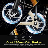 Foldable Electric Bike for Adults, 30+MPH, 48V 20Ah Removable Battery up to 80Miles, 20" Fat Tire Peak 1000W Motor Dirt Ebike Adult Electric Bicycle for City Commute Beach Mountain Adventurous E Bike