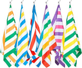 Dock & Bay Beach Towel - Quick Dry, Sand Free - Compact, Lightweight - 100% Recycled - Includes Bag - Summer - Unicorn Waves - Extra Large (200x90cm, 78x35)