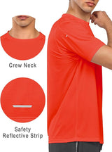 NORTHYARD Men's Athletic Running T-Shirts Quick Dry Workout Shirts Short-Sleeve Sports Gym Tee Tops Performance Activewear
