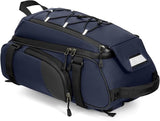 RAINSMORE Bike Bags for Bicycle Rear Rack 15L Waterproof Bike Ebike Trunk Pannier Saddle Bag with Rain Cover Bike Accessories Backpack Shoulder Bag for Commuter Travel Outdoor, Blue