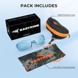 KastKing Chippewa Polarized Fishing Sunglasses, UV400 Protection Full Wrap Frame Sports Cycling Sunglasses, 1.0mm TAC Lenses