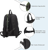 Small Hiking Backpack,Lightweight Water Backpack with 2L Water Bladder Phone Pocket Hydration Pack for Cycling Climbing Biking