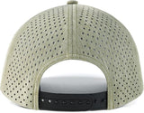 VOBOOM Men Snapback Trucker Hat, Baseball Cap for Breathable Side Laser Cut Holes