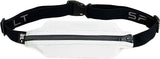 SPIbelt Running Belt for Women Men, Phone Holder for Running, Running Fanny Pack, Holder for Phone, Running Waist Pack, Adjustable Waist, [Fits All Phones]. Cloudy Grey with Black Zipper
