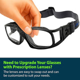 BLUE CUT Safety Outdoor Sports Goggles Unisex Anti Fog Ideal For Basketball Racquetball