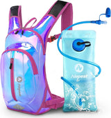 Nepest Hydration Pack Backpack for Women & Men, Lightweight Water Backpack with 2L Water Bladder for Hiking Cycling Running Biking