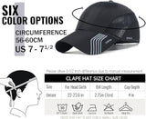 CLAPE Outdoor Sun Visor Hats Lightweight Waterproof Breathable Sports Hat UPF50+ Ultra Thin Cooling Baseball Hats