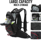 Hydration Pack Backpack, Lightweight Water Backpack with 2L Leakproof Hydration Bladder Daypack for Men Women,Running Hydration Vest for Outdoor Trail