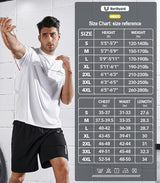 NORTHYARD Men's UPF 50+ Sun Protection Shirts Swim SPF UV Quick Dry Short Sleeve T-Shirts for Athletic Fishing Rash Guard