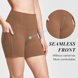 baleaf Women's 8"/ 5"/ 3" Biker Shorts High Waist Yoga Workout Gym Running Volleyball Spandex Shorts with Pockets